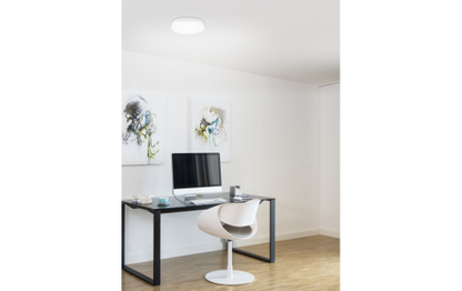 LED Deckenleuchte, 1.600lm, 3000K, 24W, warmweiß, IP44, 280x53mm, Bewegungsmelder