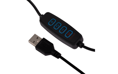 LED Ringleuchte für Smartphone,  Ø20 cm, 3 Lichtfarben,