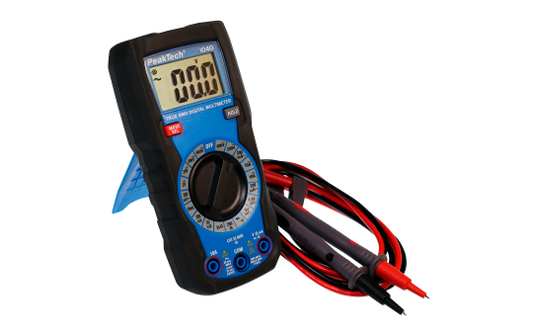 Digital Multimeter PeakTech ''P1040'', 2000 Counts, TrueRMS, Manuelle Bereichswahl