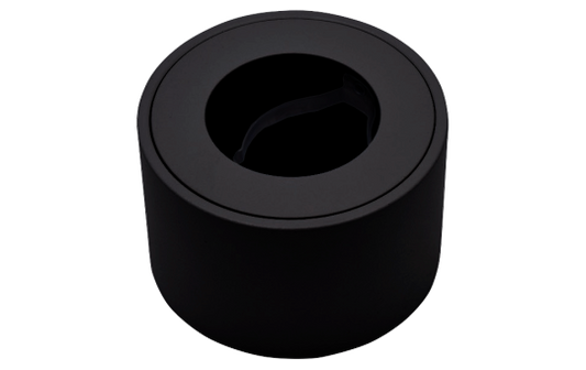 Aufbaurahmen McShine ''KL-44'' rund, schwarz, ØxH 80x50mm, IP44