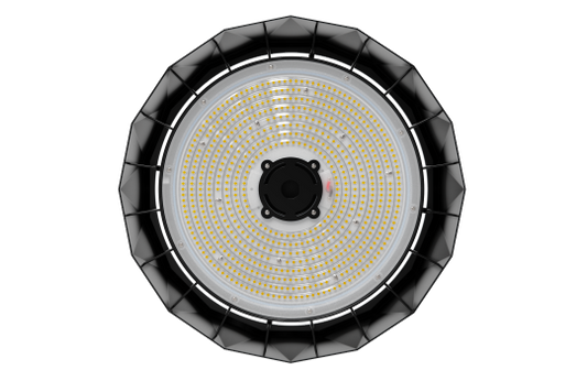 LED-Hallenstrahler EINLICHT ''UFO-Diamond'' 240W, 31.200lm, 4000K, IP65, IK08, 90°