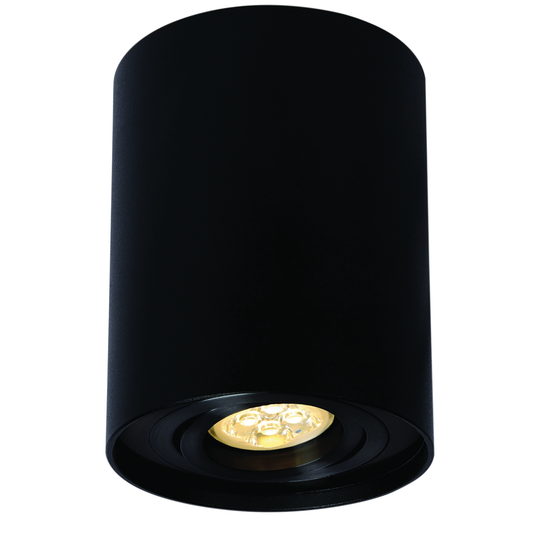 Aufbaurahmen ''Chloe'', GU10, schwenkbar, schwarz, 94x125mm