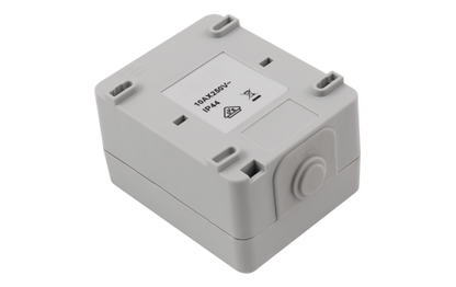 Feuchtraum Heizungs Hauptschalter McPower ''Taff'', 250V~/10A, IP44, AP, grau