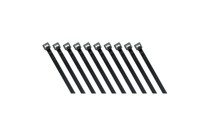 Kabelbinder McPower, schwarz, 370x3,6mm, 100er-Pack, UV beständig