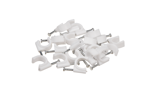 Kabelschelle McPower, 10mm, 100er-Pack, weiß