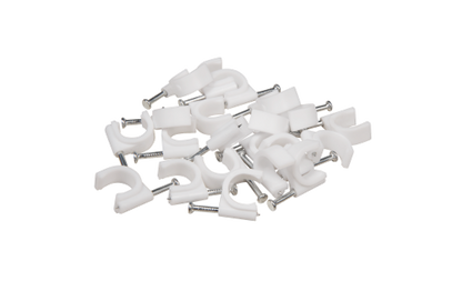 Kabelschelle McPower, 10mm, 100er-Pack, weiß