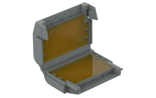 Gelbox WAGO, Größe 2,  Abzweig, für Aderleitungen, mit Gel, max. 4mm²-Klemmen