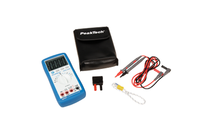 Digital-Multimeter PeakTech ''P3340'', 4000 Counts, 600V AC/DC, 10A AC/DC, Auto-Range