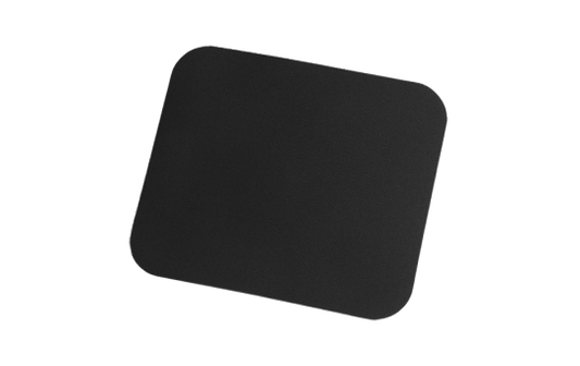 Mauspad, 220 x 250 mm, schwarz