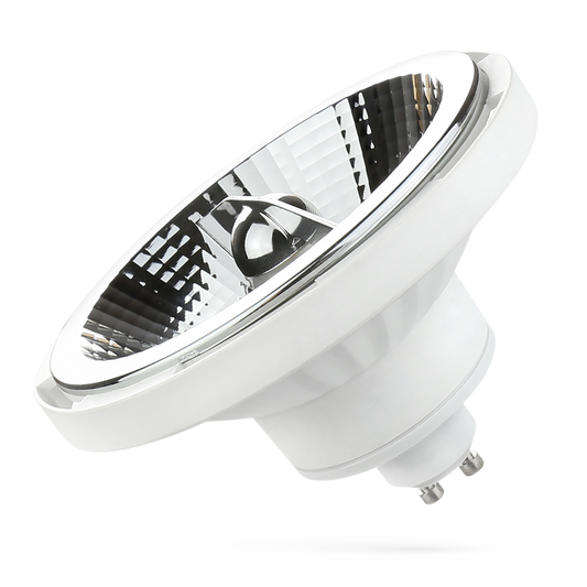 LED AR111 GU10 Strahler, 12W, 1200lm, 230V, 3000K, warmweiß, weiß