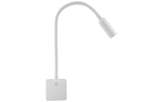 LED-Steckdosenleuchte EINLICHT ''Punkt'' 4W, 260lm, step-dimmbar, warmweiß, weiß