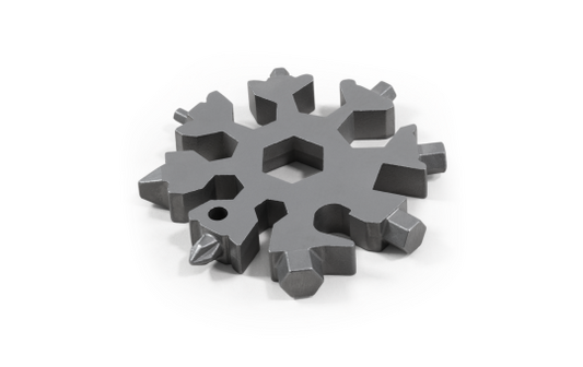 Universal-Tool McPower ''Schneeflocke'' 18-in-1 Flaschenöffner, Schraubendreher