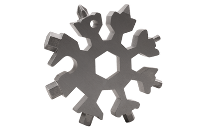 Universal-Tool McPower ''Schneeflocke'' 18-in-1 Flaschenöffner, Schraubendreher