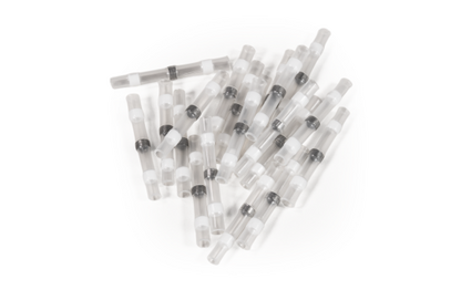 Lötverbinder McPower, Ø1,7mm - weiße Markierung, 0,25-0,34mm² Kabel, 20er-Pack