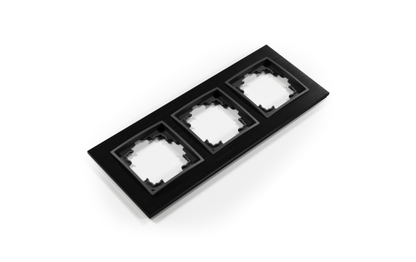 Rahmen McPower ''Flair'', 3-fach, schwarzes Aluminium