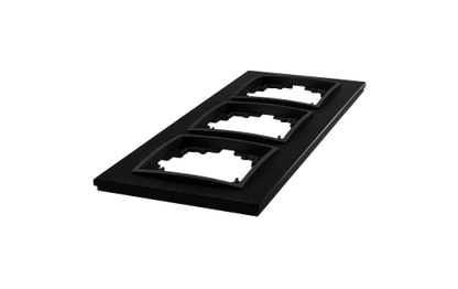 Rahmen McPower ''Flair'', 3-fach, schwarzes Aluminium