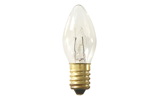 Mini-Kerzenlampe McShine, E14, 230V, 10W, klar