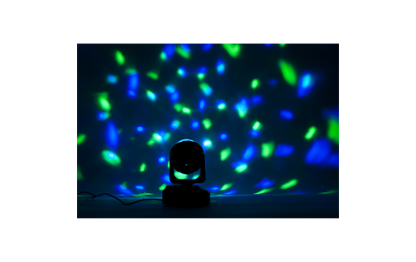 LED-Moving Head IBIZA ''LMH-ASTRO'' 6x RGB LEDs, 18W
