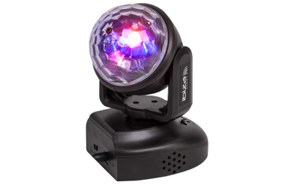 LED-Moving Head IBIZA ''LMH-ASTRO'' 6x RGB LEDs, 18W