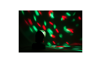 LED-Moving Head IBIZA ''LMH-ASTRO'' 6x RGB LEDs, 18W