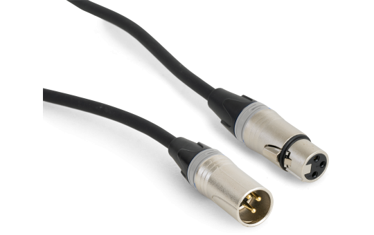 Hochwertiges Audiokabel BST ''SOUND-XLRM-XLRF-20'' 20m, XLR Stecker u. Buchse