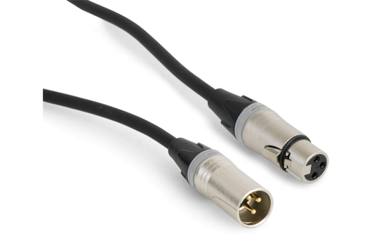 Hochwertiges Audiokabel BST ''SOUND-XLRM-XLRF-20'' 20m, XLR Stecker u. Buchse